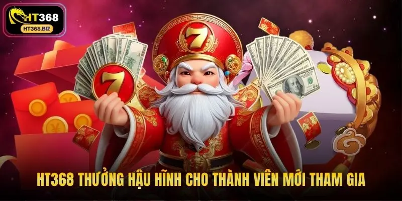 HT368 thưởng hậu hĩnh cho thành viên mới tham gia