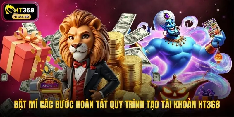Bật mí các bước hoàn tất quy trình tạo tài khoản HT368