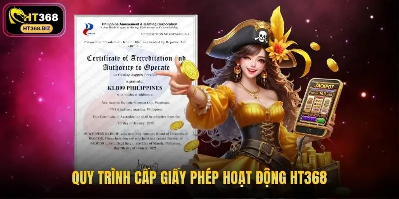Quy trình cấp giấy phép hoạt động HT368