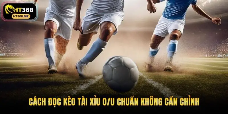Cách đọc kèo tài xỉu O/U chuẩn không cần chỉnh