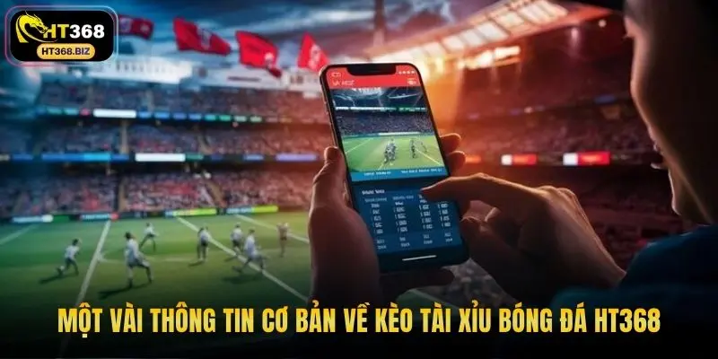 Một vài thông tin cơ bản về kèo tài xỉu bóng đá HT368