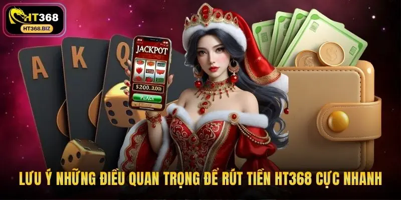 Lưu ý những điều quan trọng để rút tiền HT368 cực nhanh